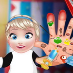 Baby Elsa Hand Doctor