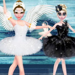 Black And White Swan Battle