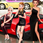 Disney Princesses Car Model