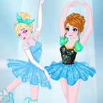 Elsa And Anna Ballet Dancer