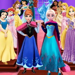 Frozen Sisters Wax Statue