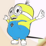 Minions Coloring Book III