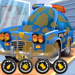 Police Car Cleaning