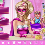 Super Barbie Makeup Room